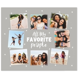 50x60 Plush Fleece Blanket with My Favorite People design