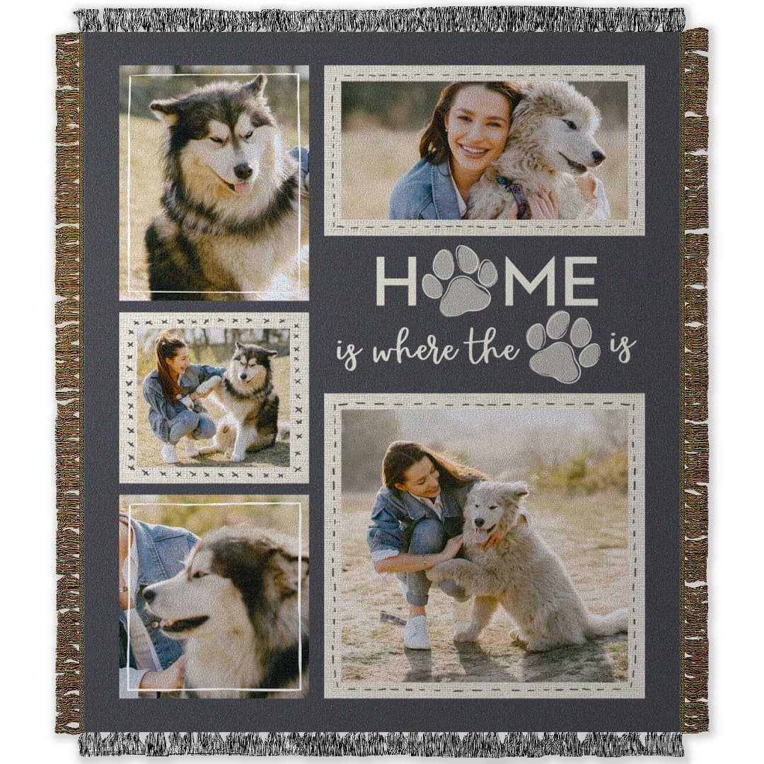 Photo Blankets Where the Paw is Walmart Photo