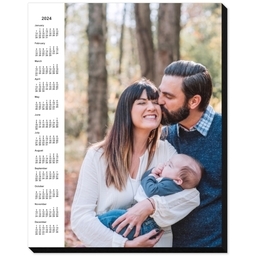 8x10 Same-Day Mounted Print with 2024 Calendar Mounted Photo: Full Photo design