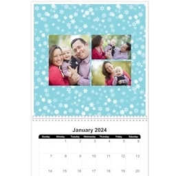 12x12, 12 Month Photo Calendar with Seasons design