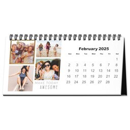 8x4 Desk Calendar (Flexible Start Date)