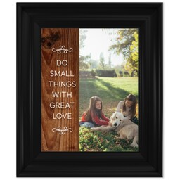 8x10 Photo Canvas With Classic Frame with Great Love design