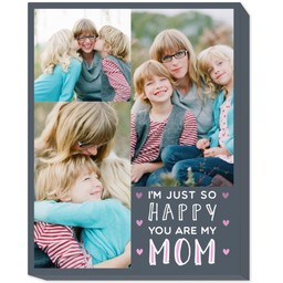 11x14 Photo Canvas with Just So Happy design