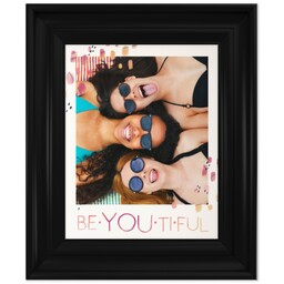 8x10 Photo Canvas With Classic Frame with BeYOUtiful design