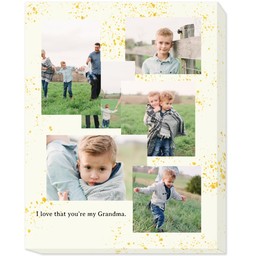 16x20 Photo Canvas with Love That You Are My Grandma design