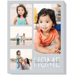 16x20 Photo Canvas with No Place Like Home design
