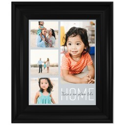 8x10 Photo Canvas With Classic Frame with No Place Like Home design