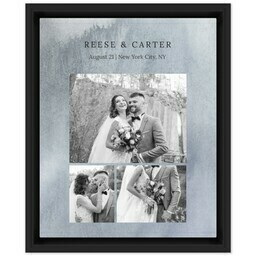 8x10 Photo Canvas With Floating Frame with Loving Mood design