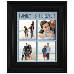 8x10 Photo Canvas With Classic Frame with Family Is Forever design