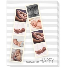 16x20 Photo Canvas with You Are My Happy design
