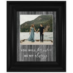 8x10 Photo Canvas With Classic Frame with Forever My Always design