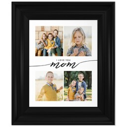 8x10 Photo Canvas With Classic Frame with I Love You Mom design