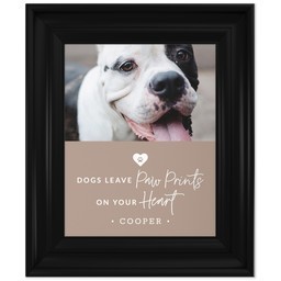 8x10 Photo Canvas With Classic Frame with Pet Sympathy design