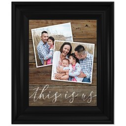 8x10 Photo Canvas With Classic Frame with This is Us design