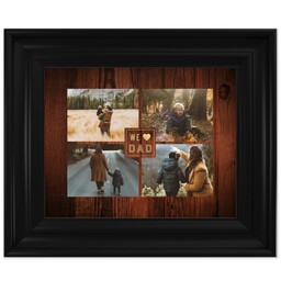 8x10 Photo Canvas With Classic Frame with Dad's Favorite design