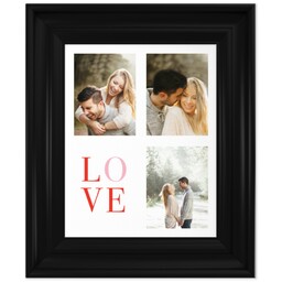 8x10 Photo Canvas With Classic Frame with Love Est design