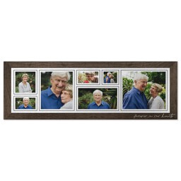20x60 Gallery Wrap Photo Canvas with Memories Forever design