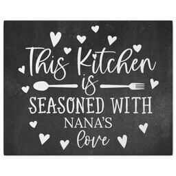 8x10 Gallery Wrap Photo Canvas with Seasoned Kitchen design