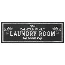 12x36 Gallery Wrap Photo Canvas with The Laundry Room design