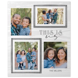 20x24 Gallery Wrap Photo Canvas with This is us design
