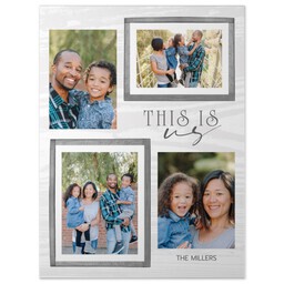 30x40 Gallery Wrap Photo Canvas with This is us design
