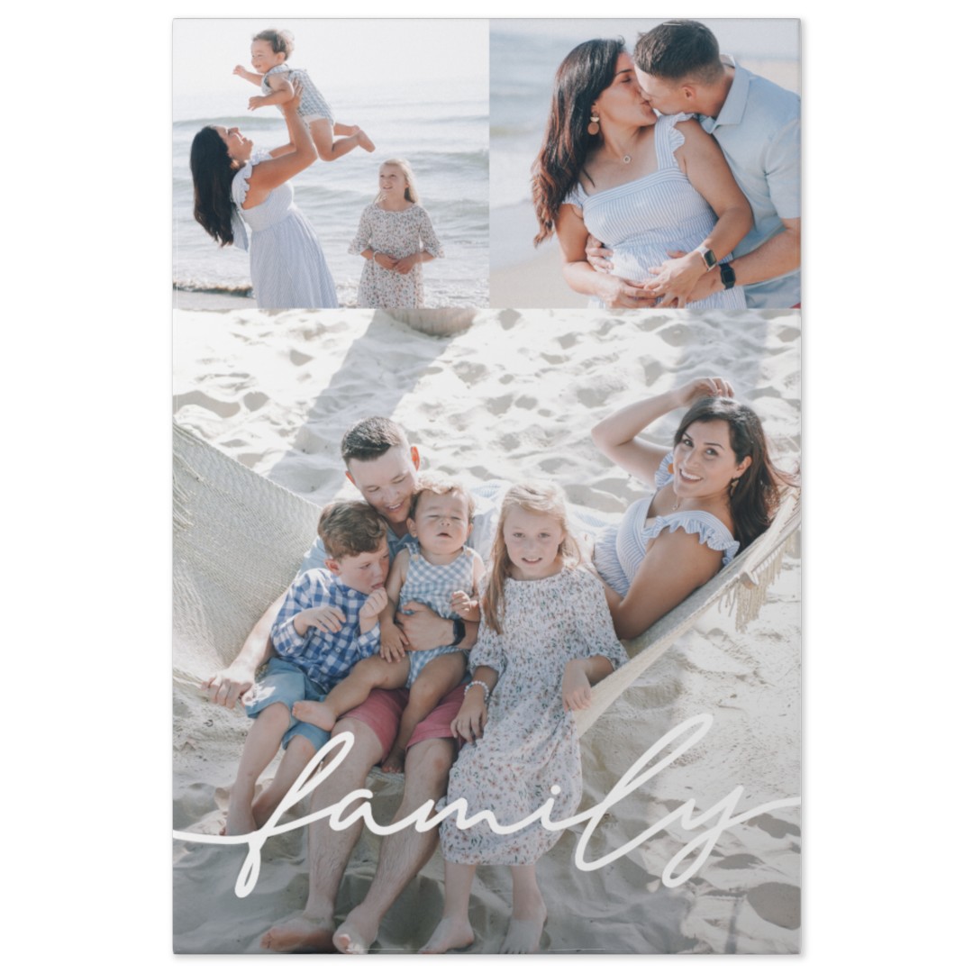 Personalized Photo Canvas Print - 16x24