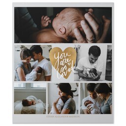 20x24 Gallery Wrap Photo Canvas with Heart's Full to Bursting design