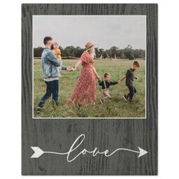 11x14 Gallery Wrap Photo Canvas with Love Endures design