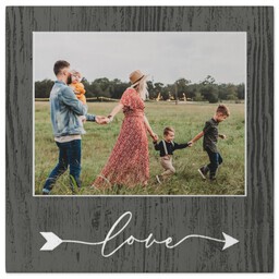 12x12 Gallery Wrap Photo Canvas with Love Endures design