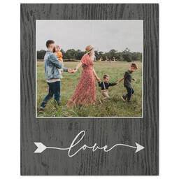 16x20 Gallery Wrap Photo Canvas with Love Endures design