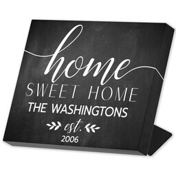 Same Day Desk Canvas 8" x 10" with Home Sweet Home design