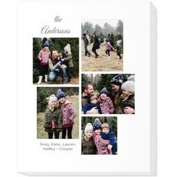 11x14 Photo Canvas with Simple Collage design