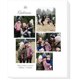 16x20 Photo Canvas with Simple Collage design