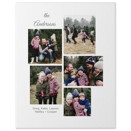 11x14 Gallery Wrap Photo Canvas with Simple Collage design