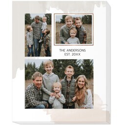 11x14 Photo Canvas with Simple Frame design