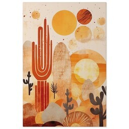 20x30 Gallery Wrap Photo Canvas with Boho Desert design