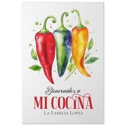20x30 Gallery Wrap Photo Canvas with Cocina Latina design