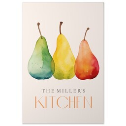 20x30 Gallery Wrap Photo Canvas with Modern Kitchen design