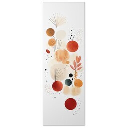 12x36 Gallery Wrap Photo Canvas with Organic Shapes design