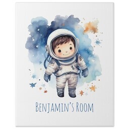 11x14 Gallery Wrap Photo Canvas with Space Boy design