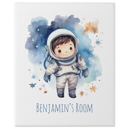 8x10 Gallery Wrap Photo Canvas with Space Boy design