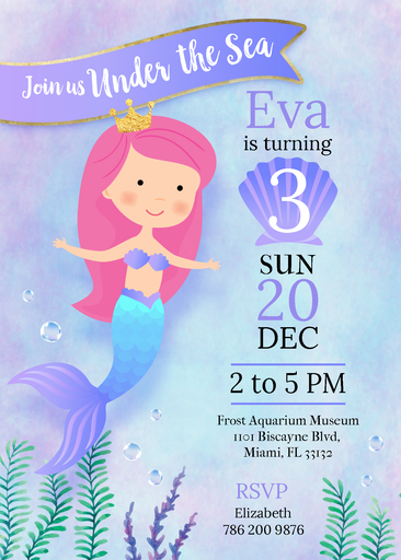 Invitation To Create: Under The Sea