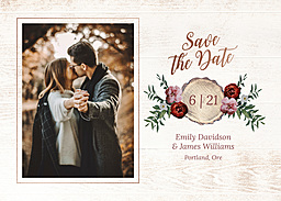 5x7 Elegant Cardstock (Set Of 20), Printed Envelope with Favorite Things Save The Date design