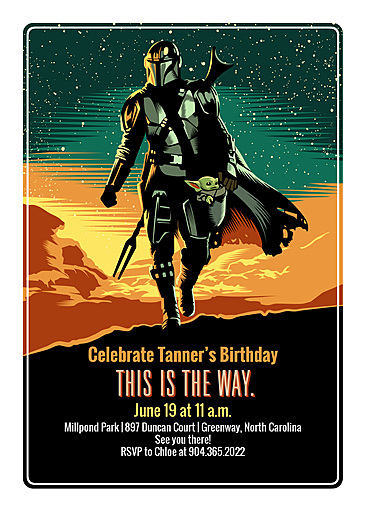 Birthday Greeting Card Blank Hallmark Star Wars Card Good to Be Bad 