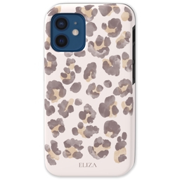 Iphone 12 Pro Mini Tough Case with Animal Print design