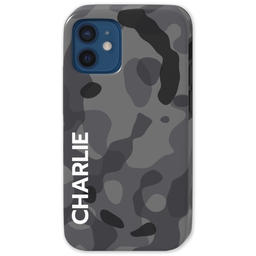Iphone 12 Pro Mini Tough Case with Camo Pattern design