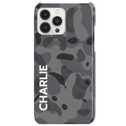 iPhone 13 Pro Max Slim Case with Camo Pattern design