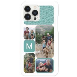 iPhone 13 Pro Max Slim Case with Monogram Collage design