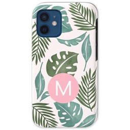 Iphone 12 Pro Mini Tough Case with Tropical Watercolor design