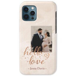 Iphone 12 Pro Tough Case with Daily Love Dose design